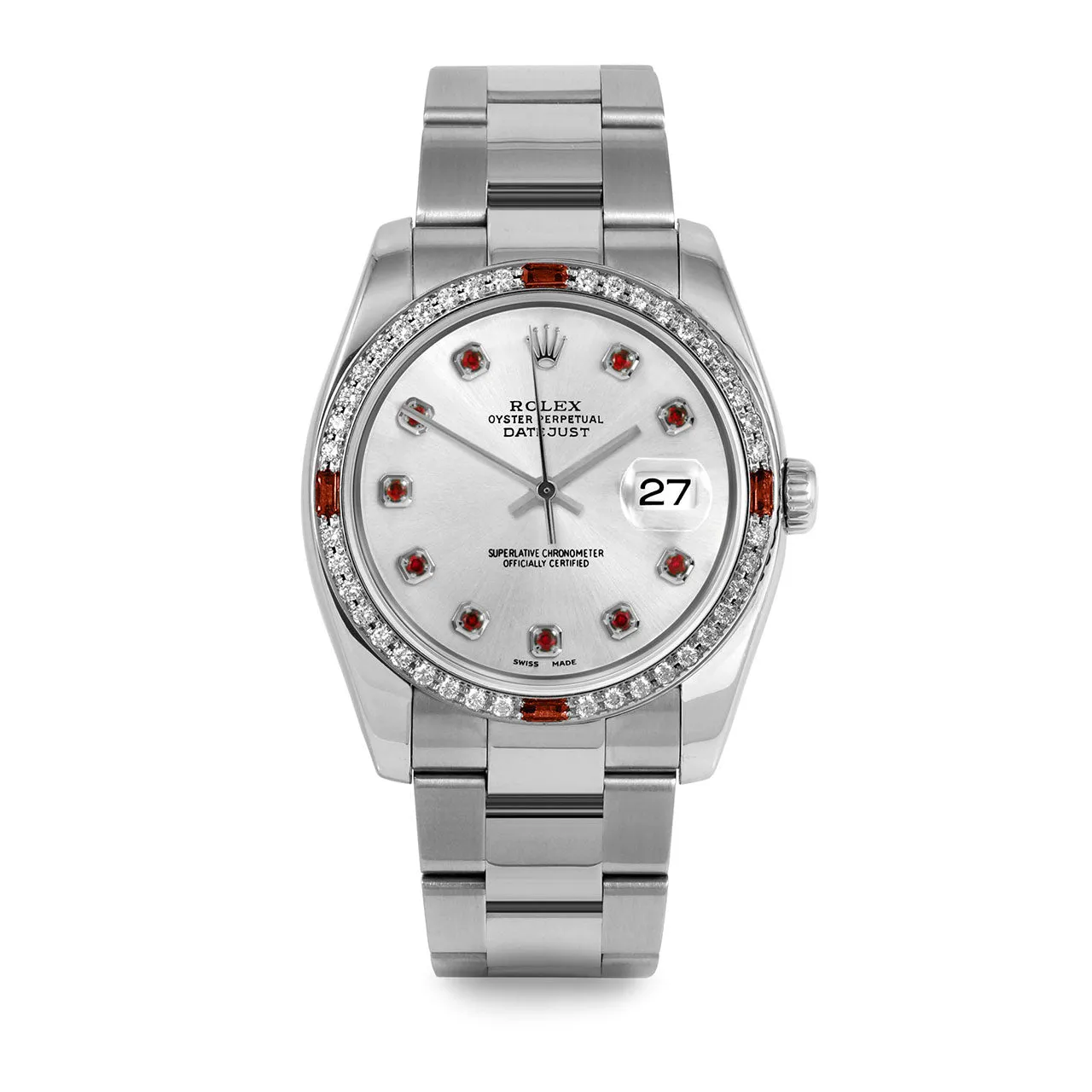 Rolex Datejust 36mm | 116234-SLV-RBY-AM-4RBY-OYS